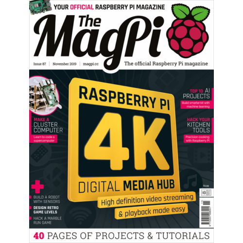 2019-11: The MagPi Magazine #087 (engl.)