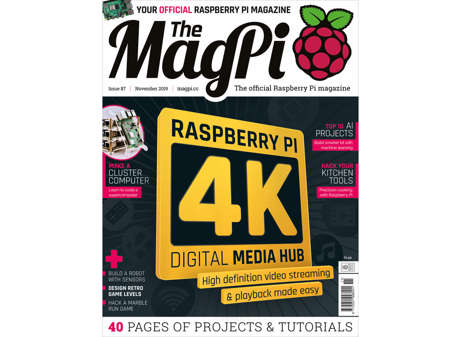 2019-11: The MagPi Magazine #087 (engl.)