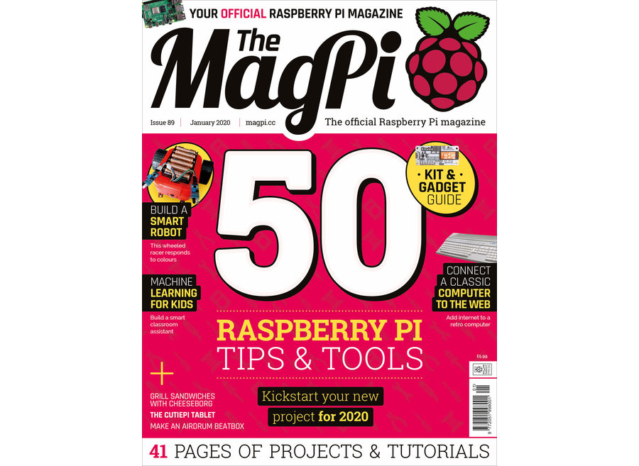 2020-01: The MagPi Magazine #089 (engl.)