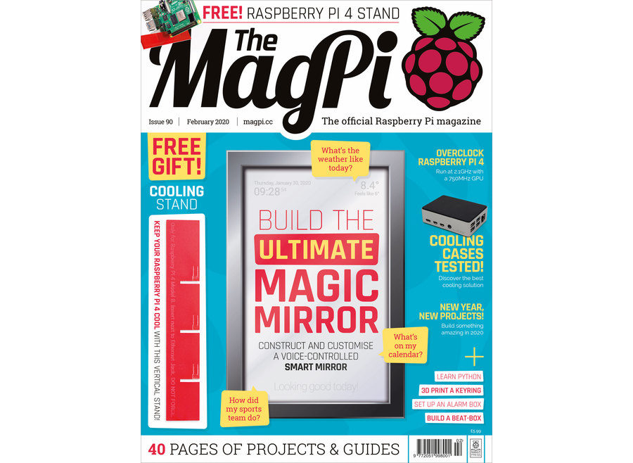 2020-02: The MagPi Magazine #090 (engl.)