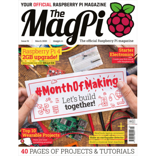 2020-03: The MagPi Magazine #091 (engl.)