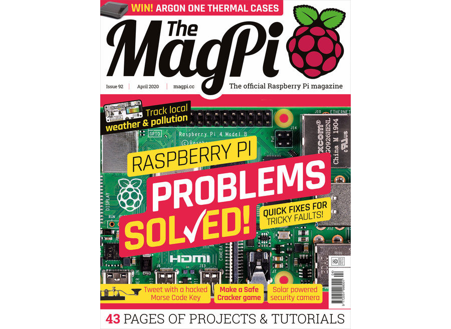 2020-04: The MagPi Magazine #092 (engl.)