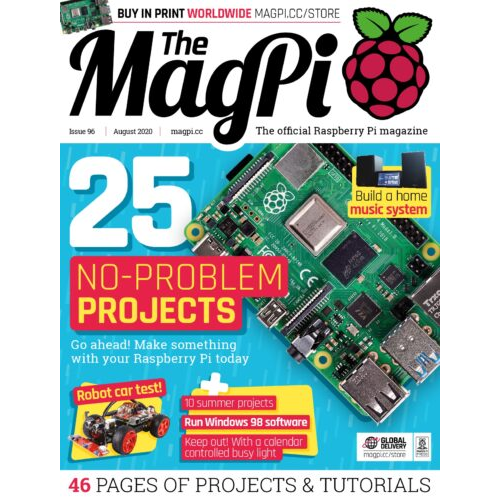 2020-08: The MagPi Magazine #096 (engl.)