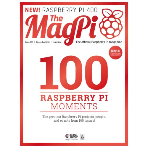 2020-12: The MagPi Magazine #100 (engl.)