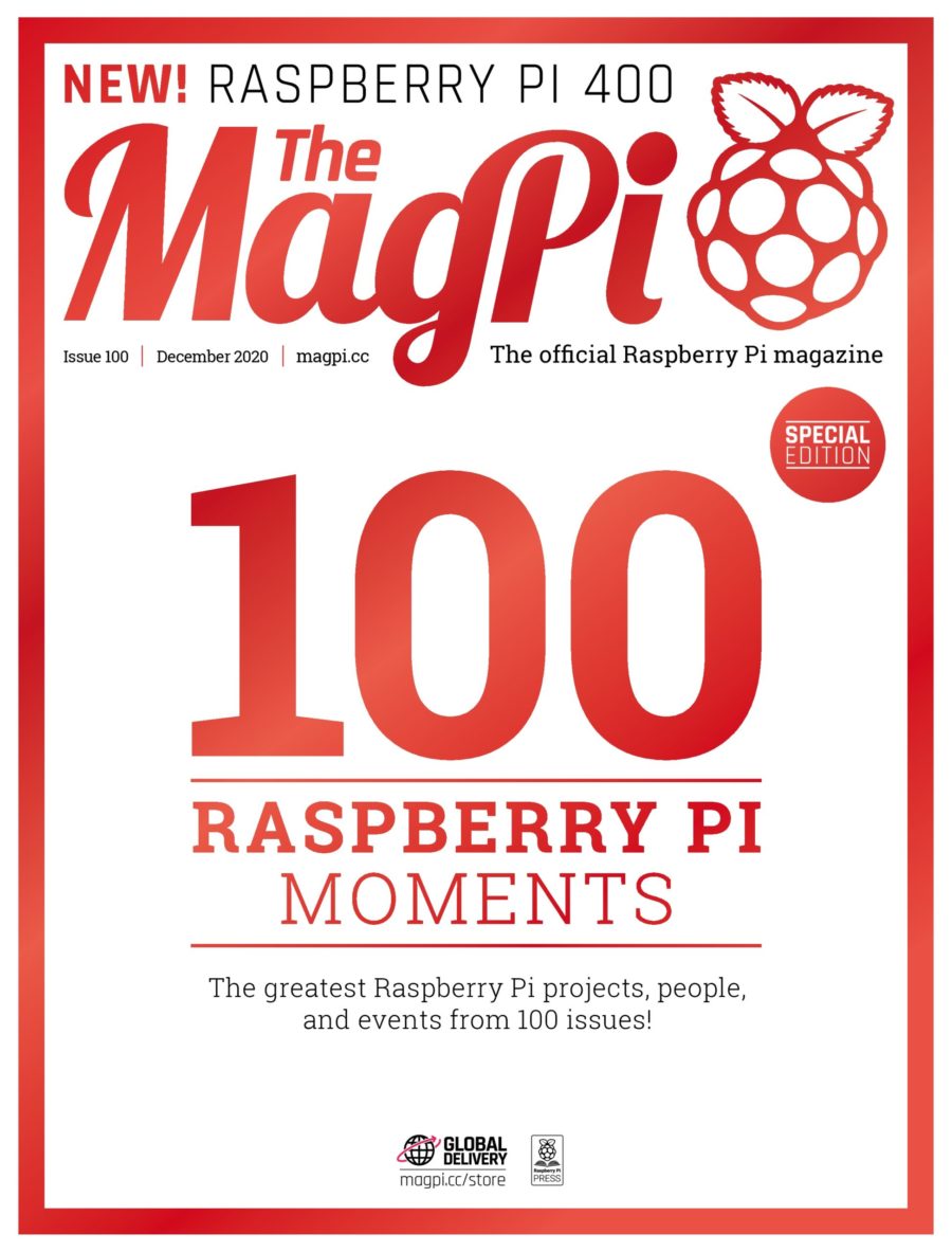 2020-12: The MagPi Magazine #100 (engl.)