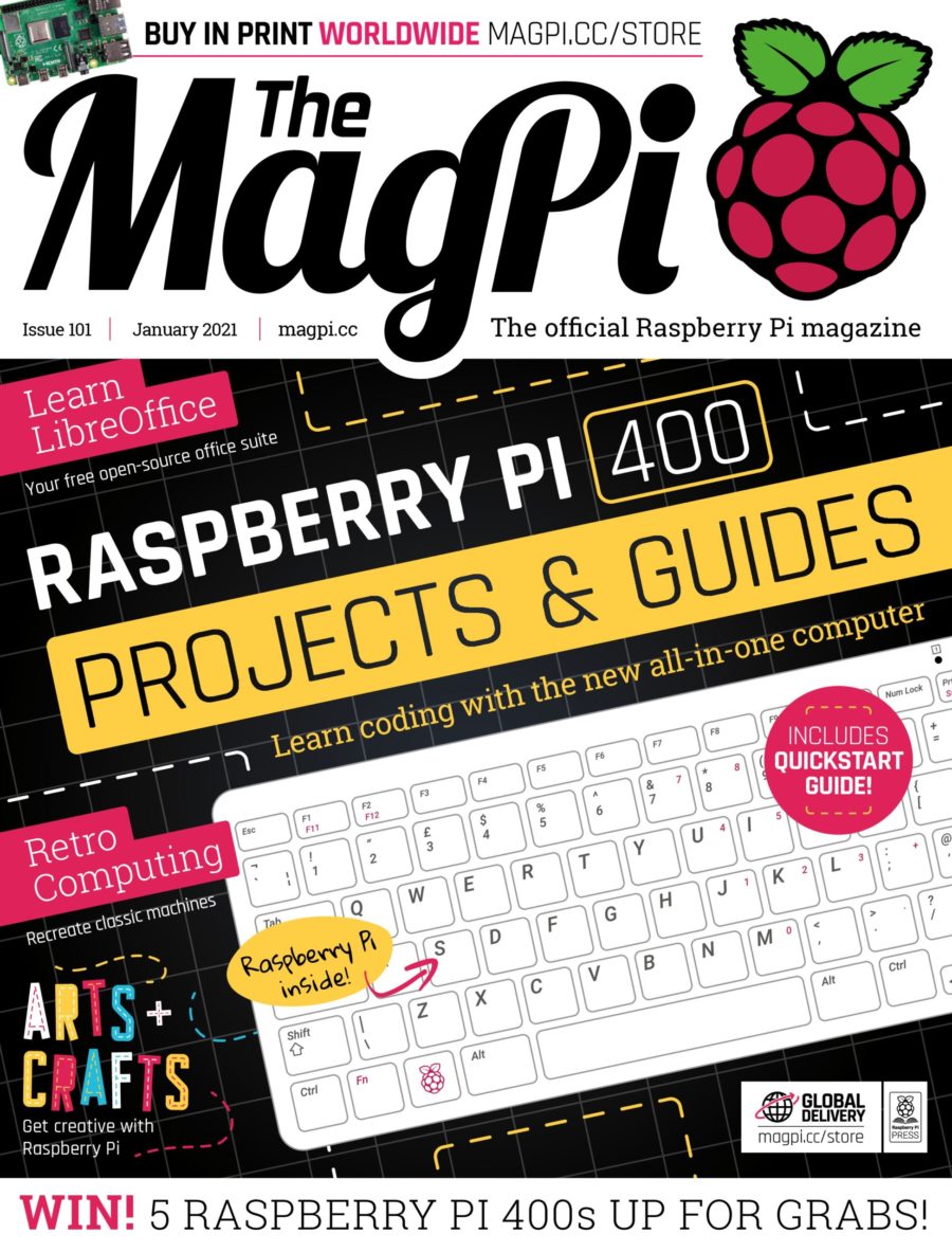 2021-01: The MagPi Magazine #101 (engl.)