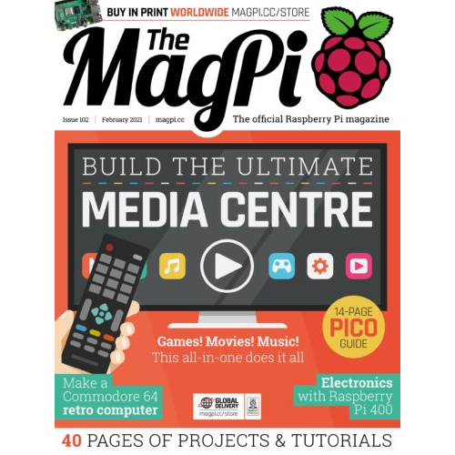 2021-02: The MagPi Magazine #102 (engl.)