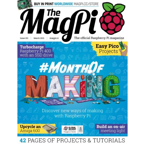 2021-03: The MagPi Magazine #103 (engl.)