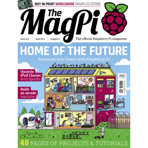 2021-04: The MagPi Magazine #104 (engl.)