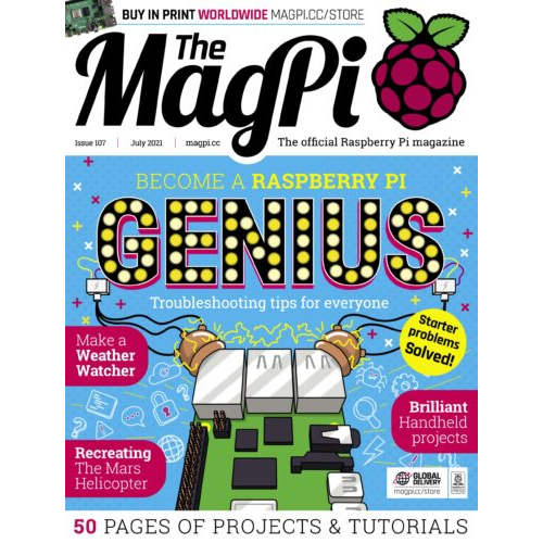 2021-07: The MagPi Magazine #107 (engl.)