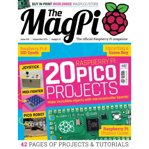 2021-09: The MagPi Magazine #109 (engl.)