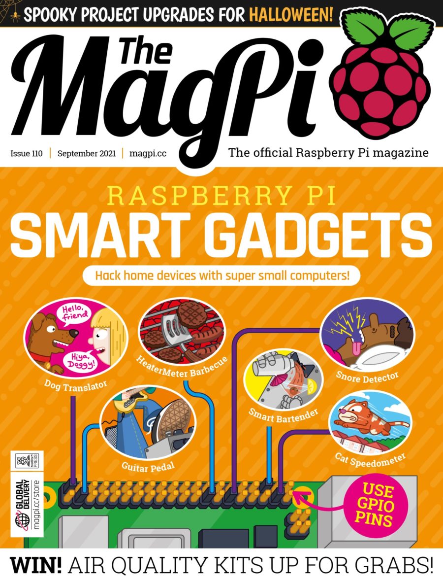 2021-10: The MagPi Magazine #110 (engl.)