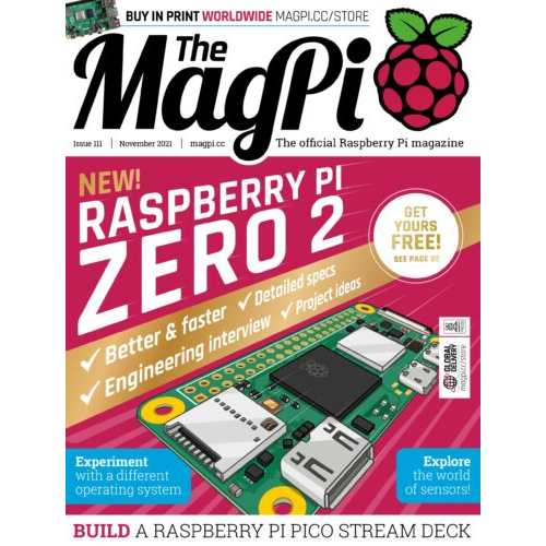 2021-11: The MagPi Magazine #111 (engl.)