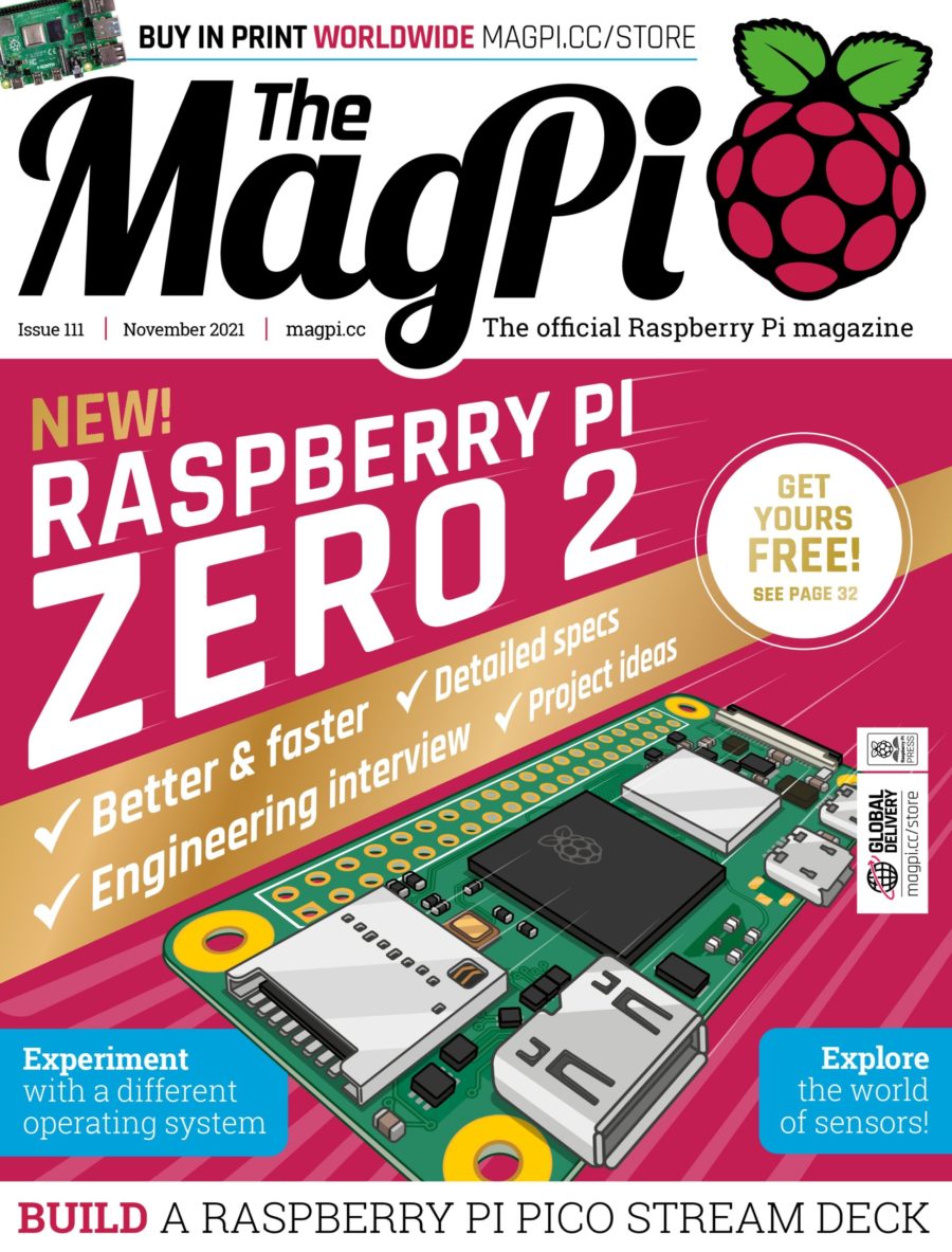 2021-11: The MagPi Magazine #111 (engl.)