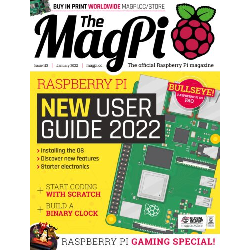 2022-01: The MagPi Magazine #113 (engl.)