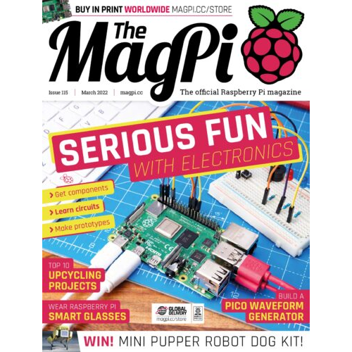 2022-03: The MagPi Magazine #115 (engl.)