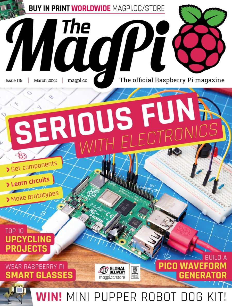 2022-03: The MagPi Magazine #115 (engl.)