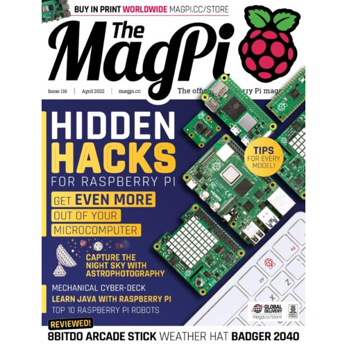 2022-04: The MagPi Magazine #116 (engl.)