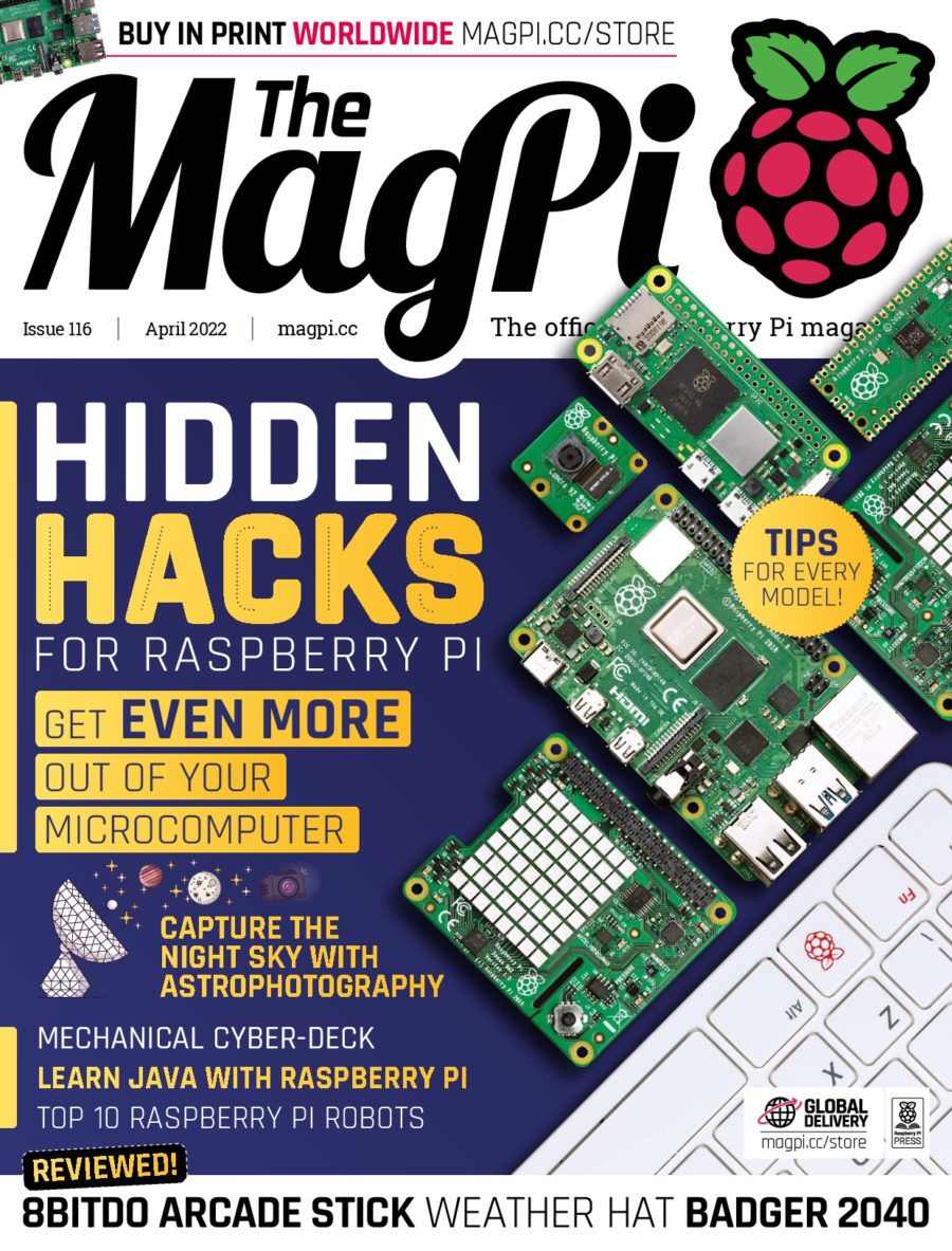 2022-04: The MagPi Magazine #116 (engl.)