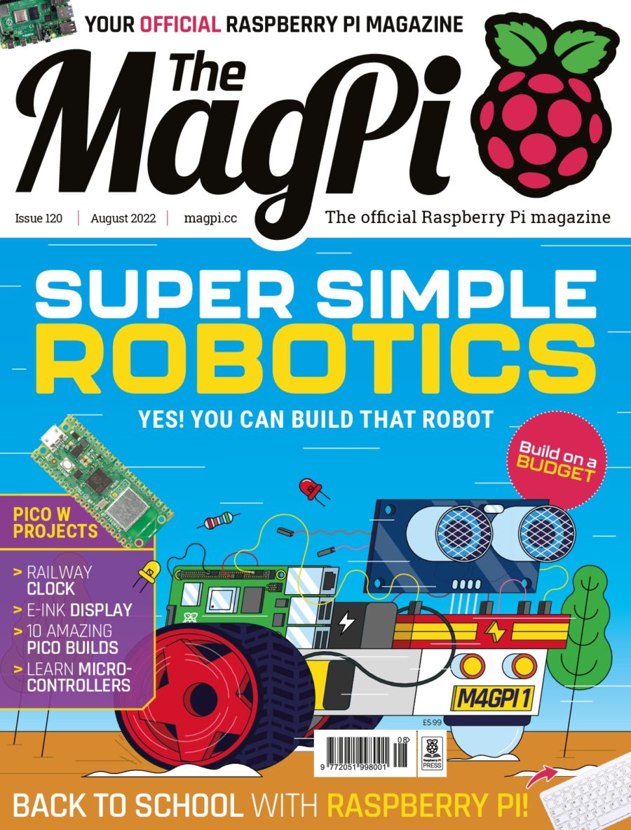 2022-08: The MagPi Magazine #120 (engl.)