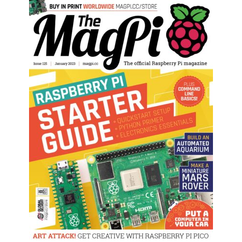 2023-01: The MagPi Magazine #125 (engl.)