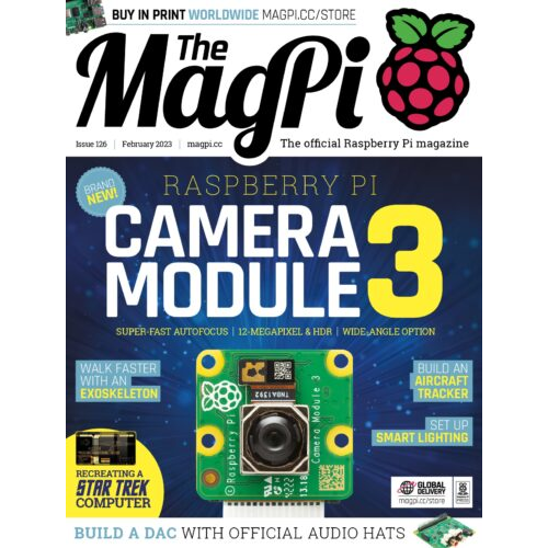 2023-02: The MagPi Magazine #126 (engl.)