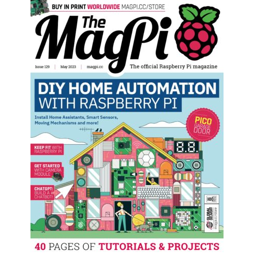 2023-05: The MagPi Magazine #129 (engl.)