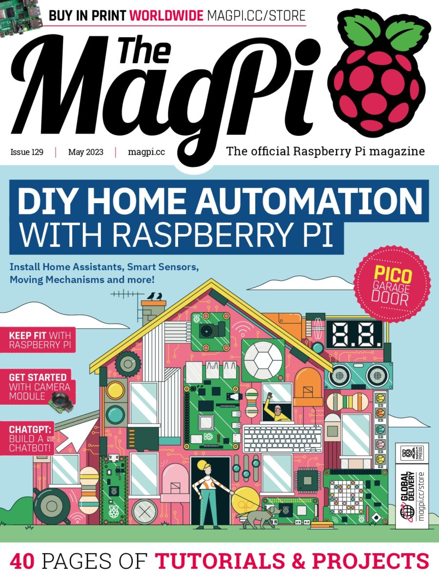 2023-05: The MagPi Magazine #129 (engl.)