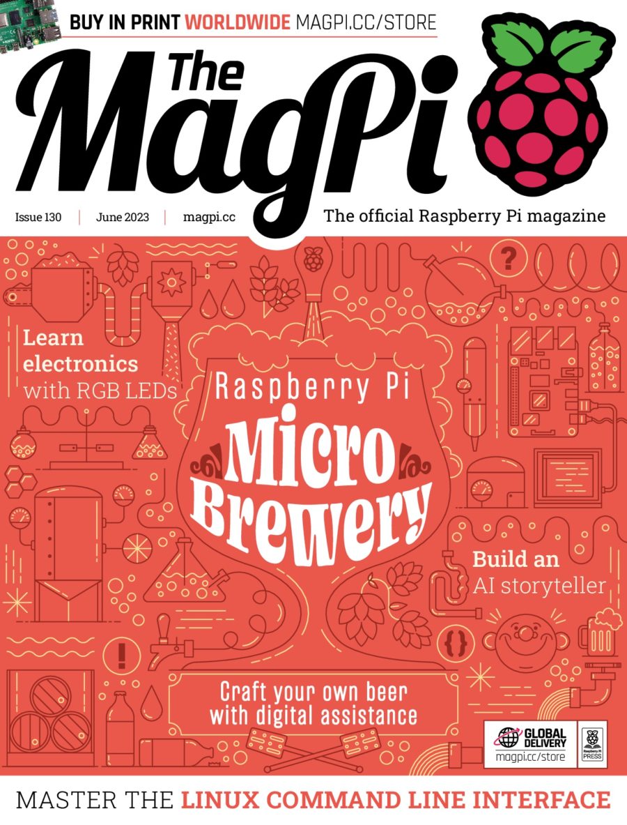 2023-06: The MagPi Magazine #130 (engl.)