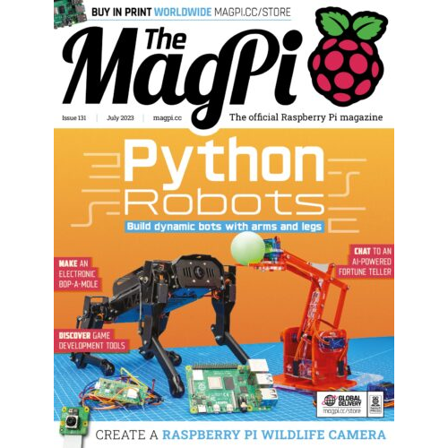 2023-07: The MagPi Magazine #131 (engl.)