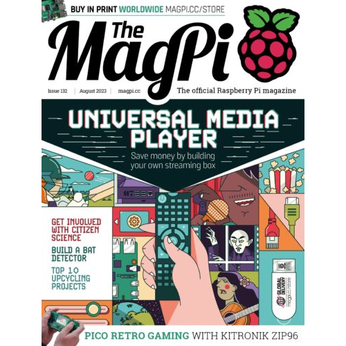 2023-08: The MagPi Magazine #132 (engl.)