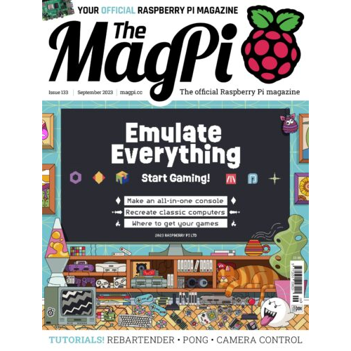 2023-09: The MagPi Magazine #133 (engl.)