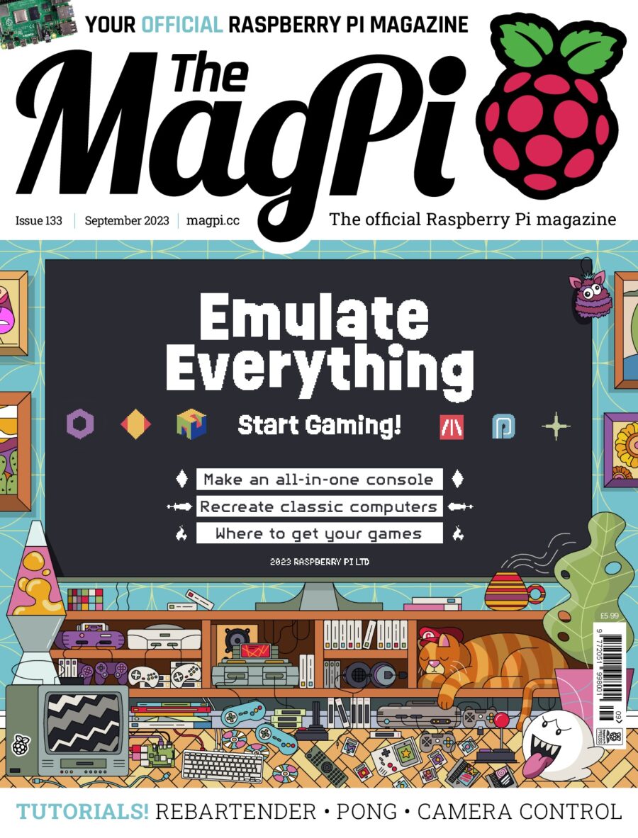 2023-09: The MagPi Magazine #133 (engl.)