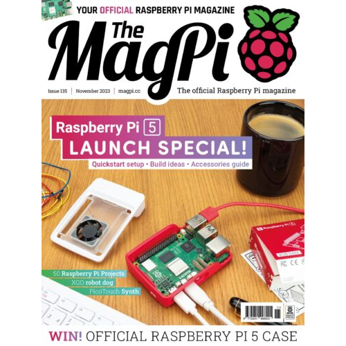 2023-11: The MagPi Magazine #135 (engl.)