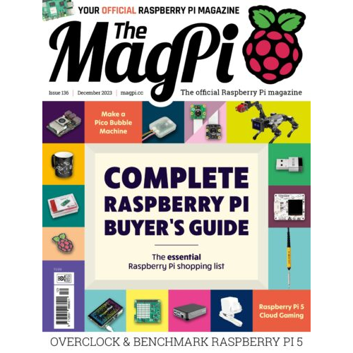 2023-12: The MagPi Magazine #136 (engl.)