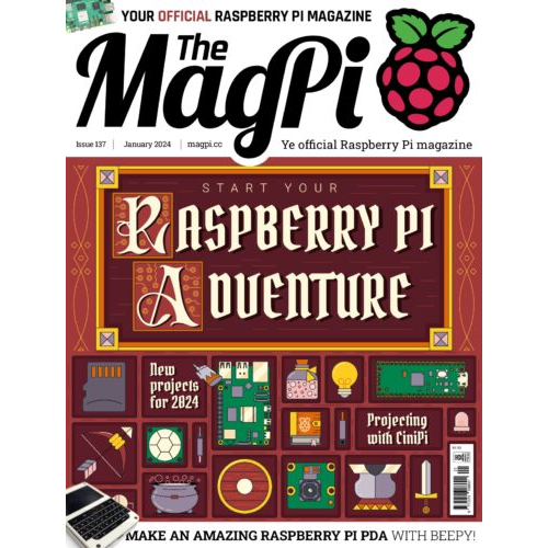 2024-01: The MagPi Magazine #137 (engl.)