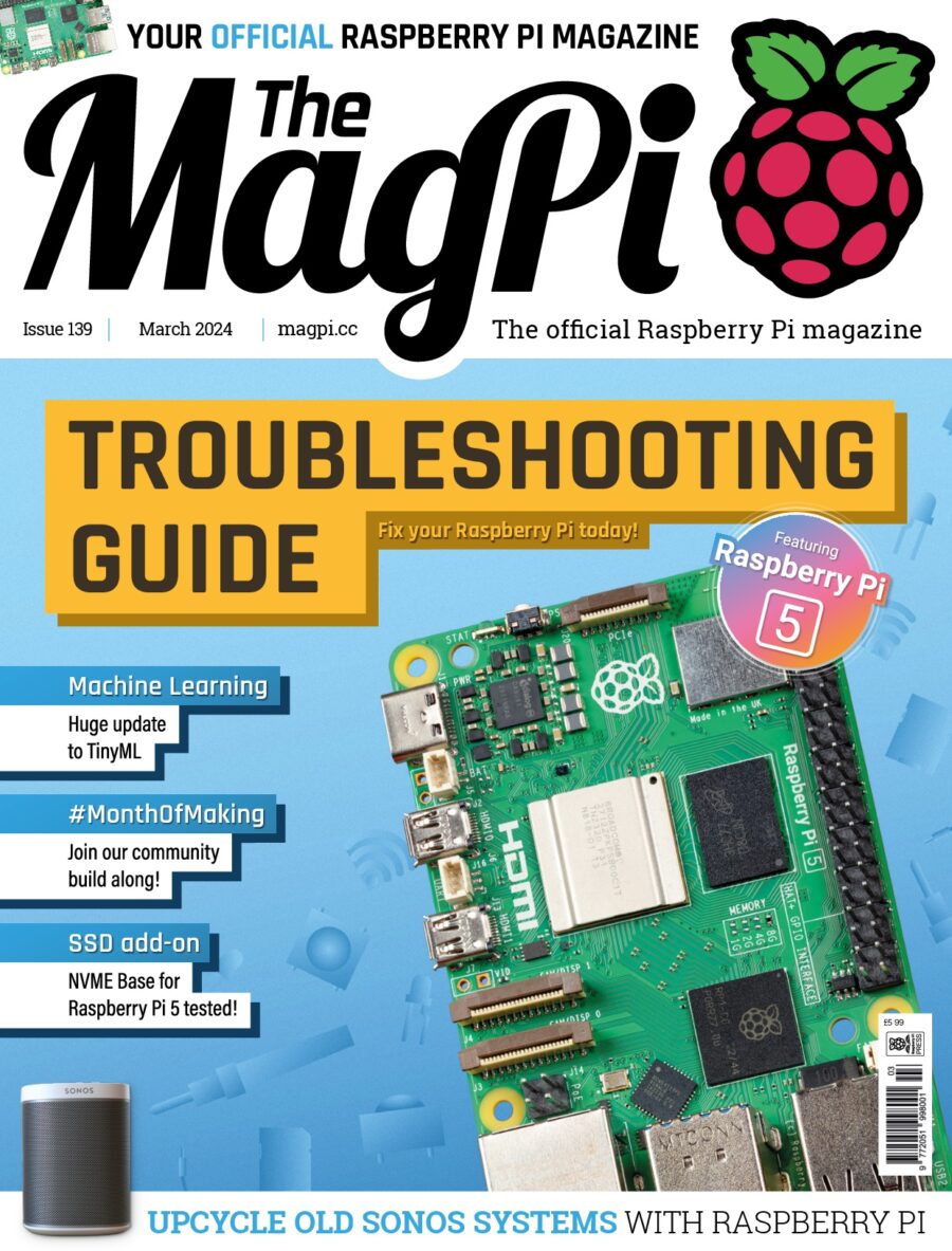 2024-03: The MagPi Magazine #139 (engl.)