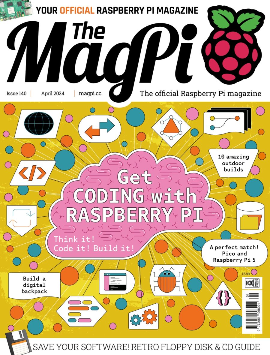 2024-04: The MagPi Magazine #140 (engl.)