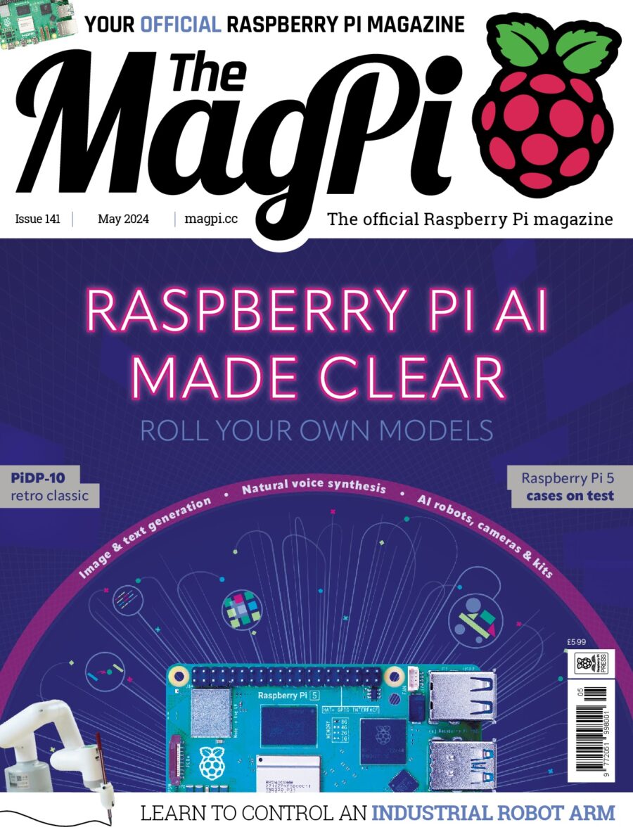 2024-05: The MagPi Magazine #141 (engl.)