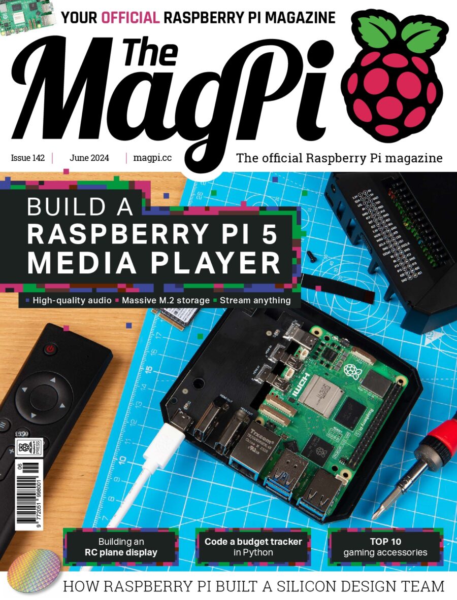 2024-06: The MagPi Magazine #142 (engl.)